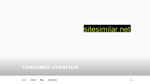 Consumer-overview similar sites