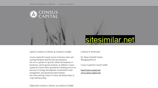 Consus-capital similar sites