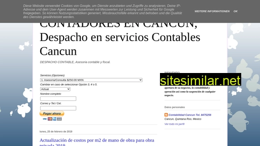 contabilidadcancun.blogspot.com alternative sites