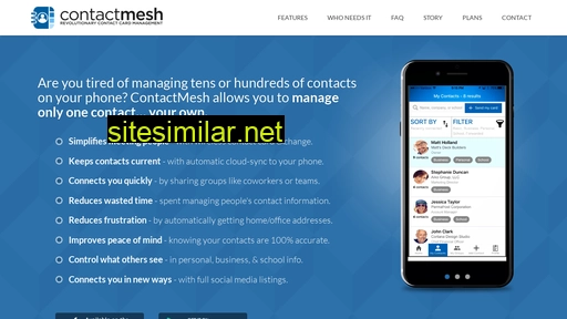 contactmesh.com alternative sites
