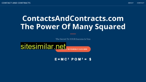 Contactsandcontracts similar sites