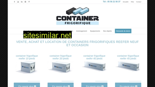 container-frigorifique-reefer.com alternative sites