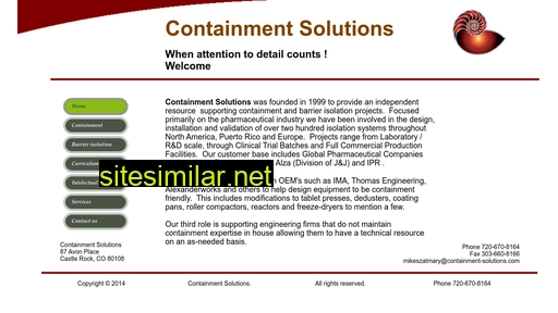 Containment-solutions similar sites
