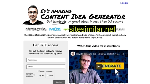 contentideagenerator.com alternative sites