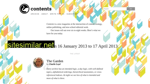 contentsmagazine.com alternative sites