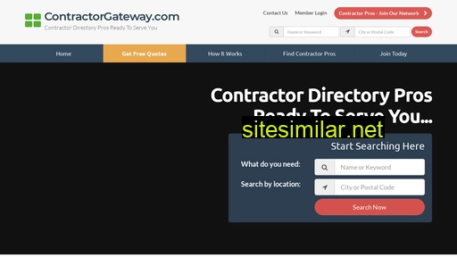 contractorgateway.com alternative sites