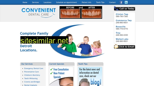 convenientdentalcare.com alternative sites