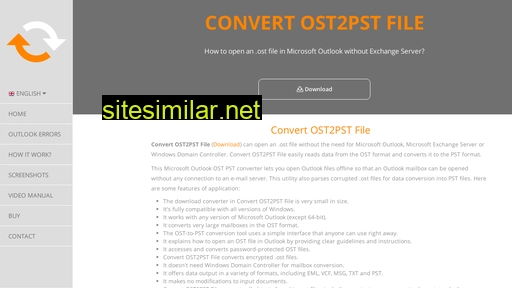 convertost2pstfile.com alternative sites