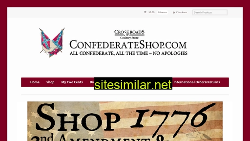 Confederateshop similar sites