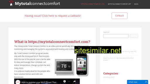 Connectmytotalcomfort similar sites