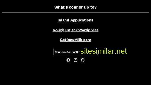 connorontheweb.com alternative sites
