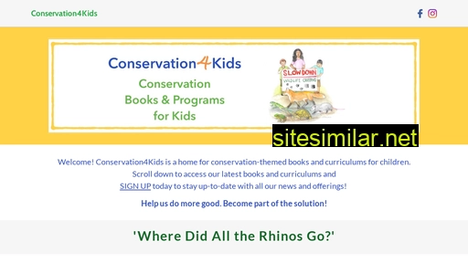 conservation4kids.com alternative sites