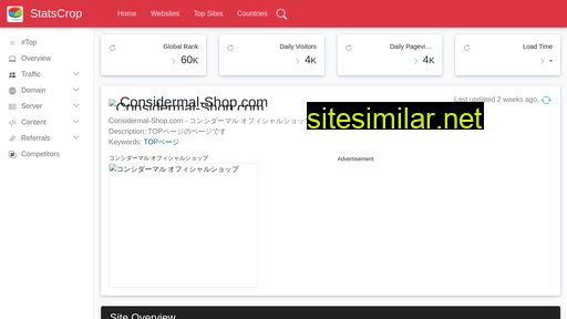 considermal-shop.com.statscrop.com alternative sites