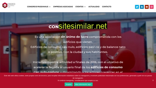 consorciopassivhaus.com alternative sites