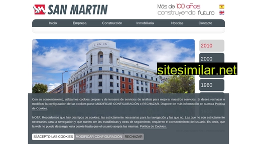 construccionessanmartin.com alternative sites