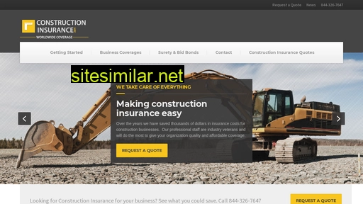 constructioninsurance.com alternative sites
