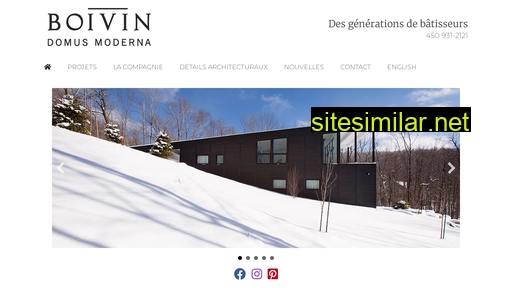 constructionsboivin.com alternative sites