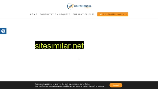 continentalcredit.com alternative sites