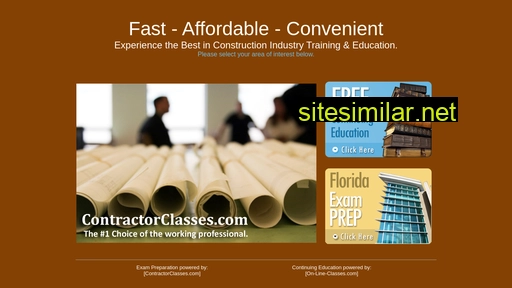 contractorclasses.com alternative sites