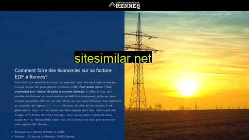 contrat-electricite-rennes.com alternative sites