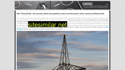 contrat-electricitetoulouse.com alternative sites