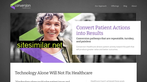 conversionhealthcare.com alternative sites