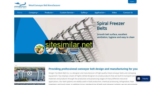 conveyor-wirebelt.com alternative sites