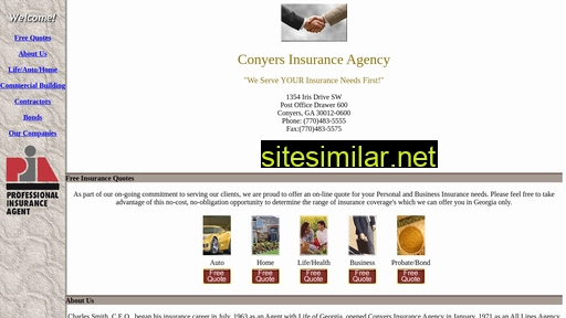 conyersinsurance.com alternative sites