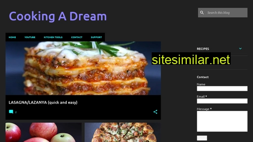 cookingadream.com alternative sites