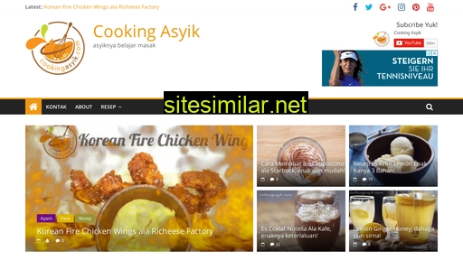 cookingasyik.com alternative sites