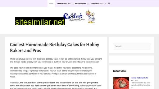 Coolest-birthday-cakes similar sites