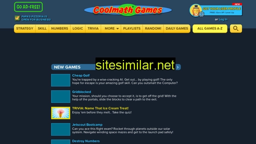 Coolmathgames similar sites