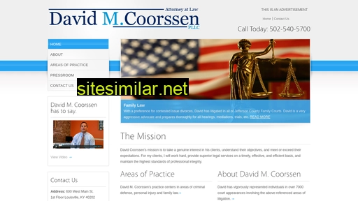 coorssenlaw.com alternative sites