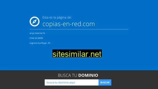 Copias-en-red similar sites