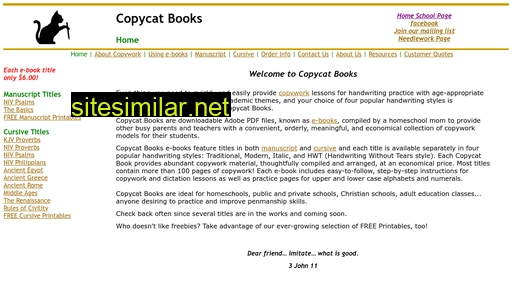 Copycatbooks similar sites