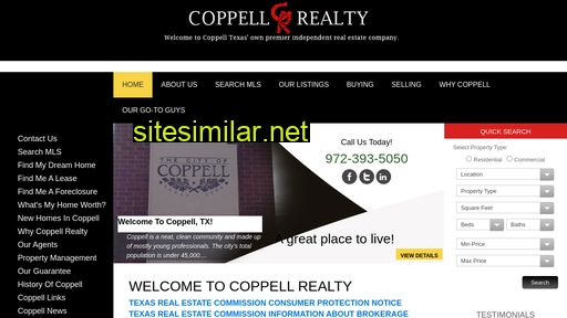 coppellrealty.com alternative sites