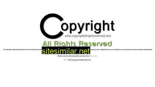Copyrightallrightsreserved similar sites