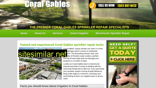 coralgablessprinklerrepair.com alternative sites