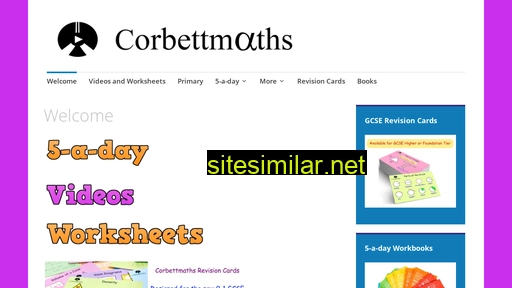 Corbettmaths similar sites