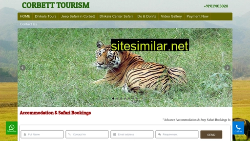 corbetttourism.com alternative sites