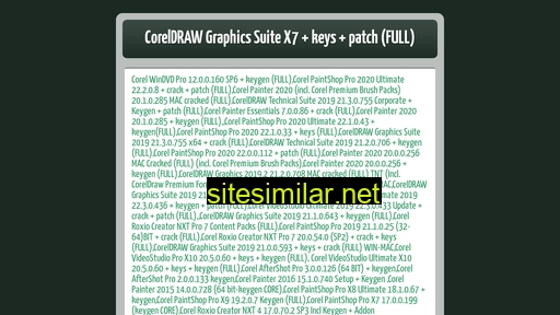 Corel-draw-graphics-suite-x7 similar sites