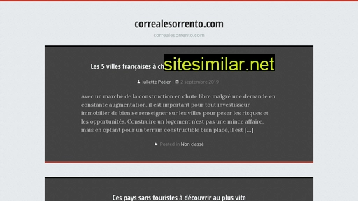 correalesorrento.com alternative sites