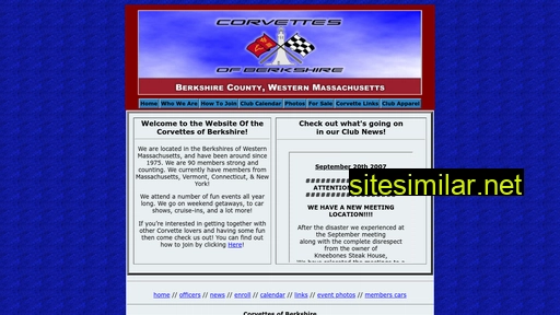 corvettesofberkshire.com alternative sites