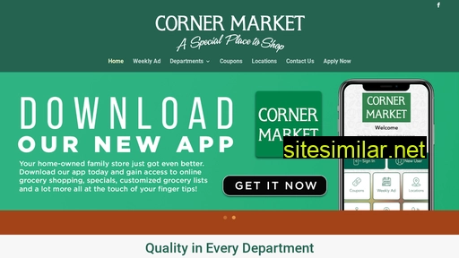 cornermarketms.com alternative sites