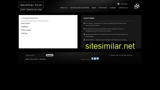 corporate.shoppersstop.com alternative sites
