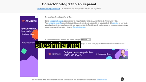 corrector-ortografico.com alternative sites