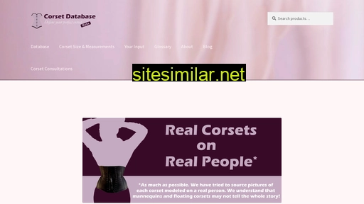 corsetdatabase.com alternative sites