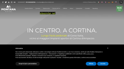 cortina-hotel.com alternative sites