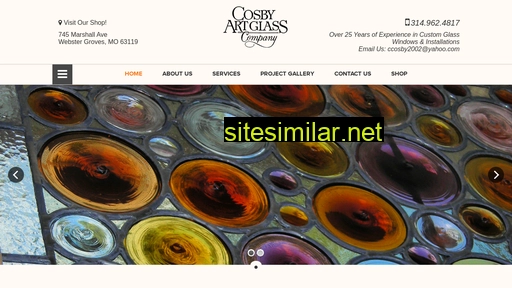 cosbyartglass.com alternative sites
