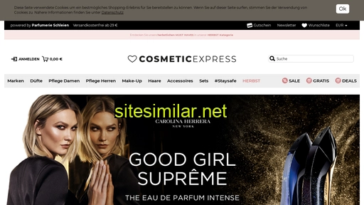Cosmeticexpress similar sites